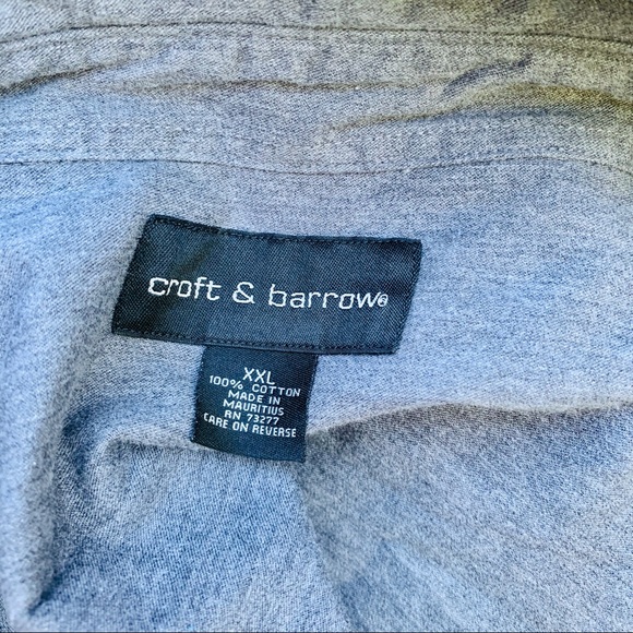 Men’s XXL Gray Button down - Picture 3 of 3